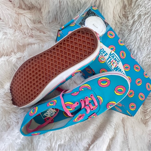 VANS Authentic x Odd Future Donut Scuba Blue Size 11.5 with Box - Picture 7 of 7